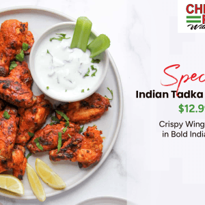 Indian Tadka - 10 Wings ( Halal )